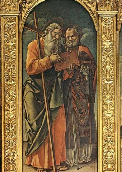 Bartolomeo Vivarini Sts Andrew and Nicholas of Bari